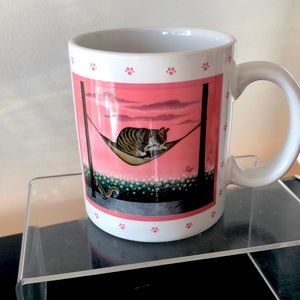 Retro Cat Lovers Coffee Mug